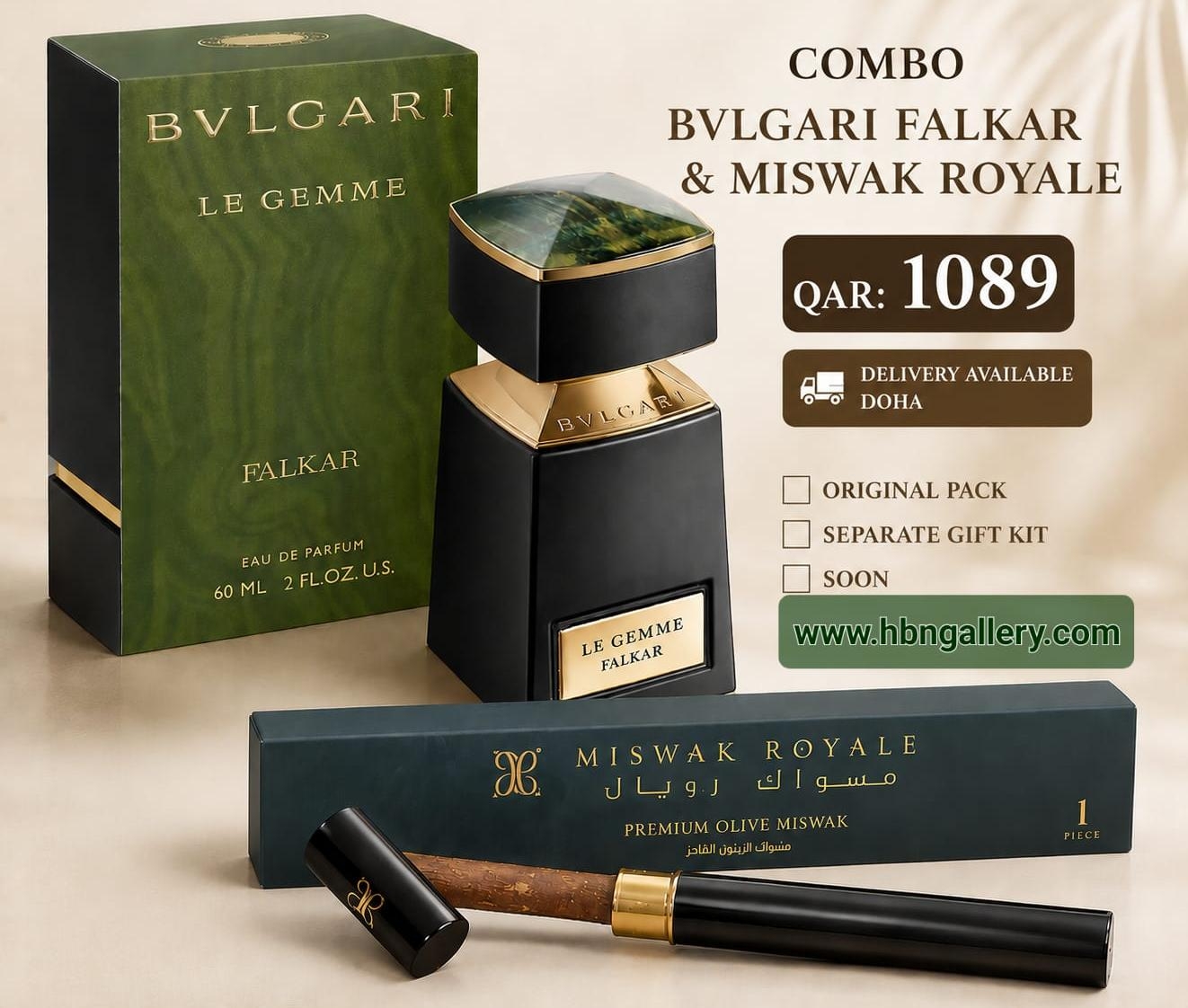 BVLGARI LE GEMME_GARANAT + Miswak royale