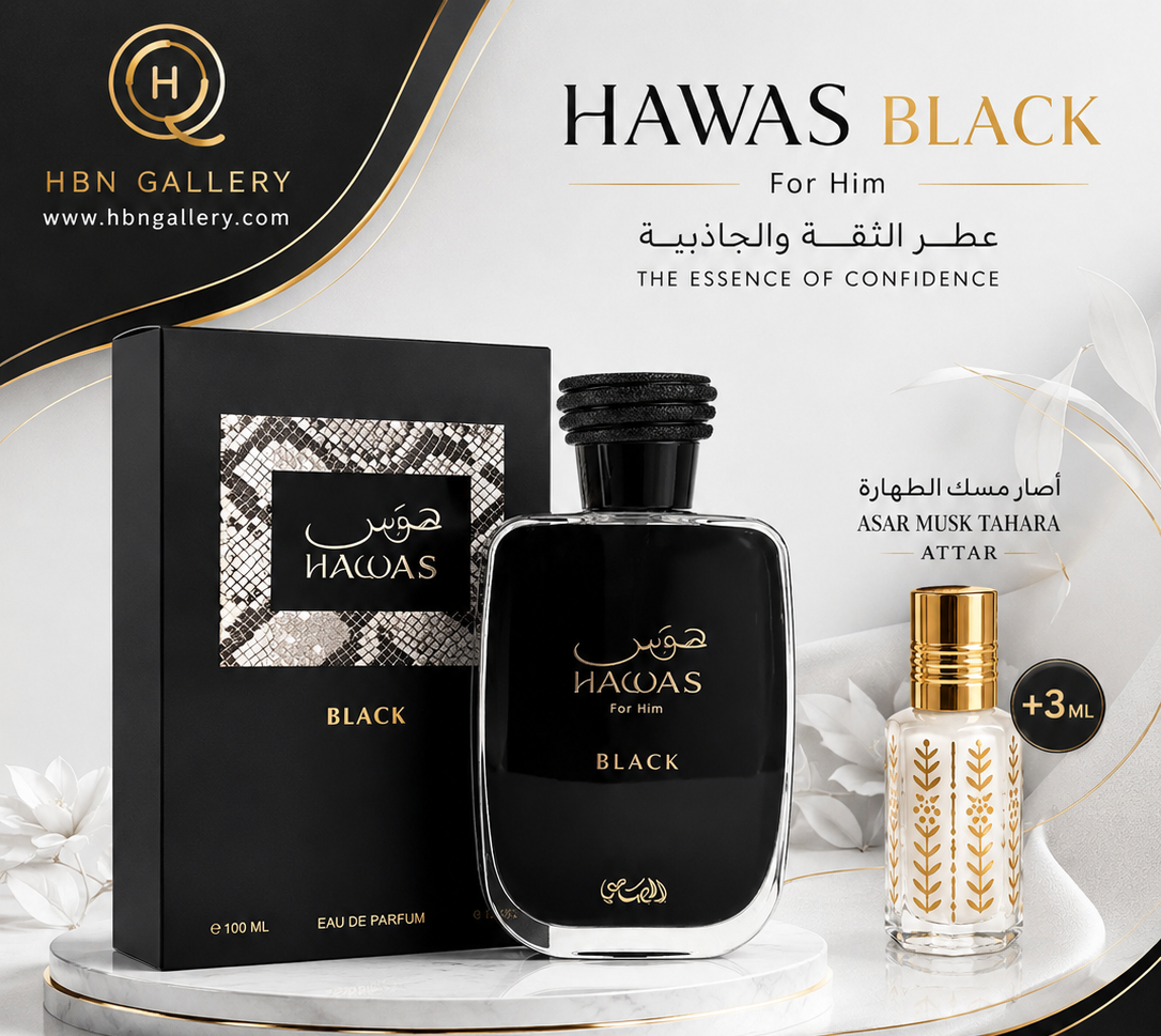 Rasasi Hawas Black for Him 100 ml