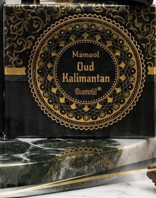 Bakhoor Oud Kalimantan 80g By Surrati