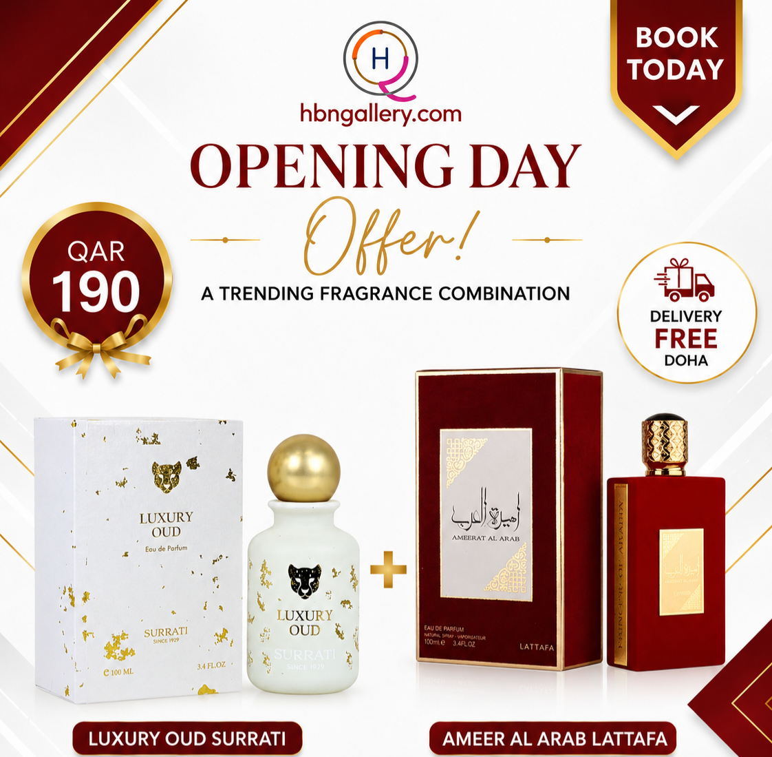 Ameerat al arab + luxury oud [ O day p]