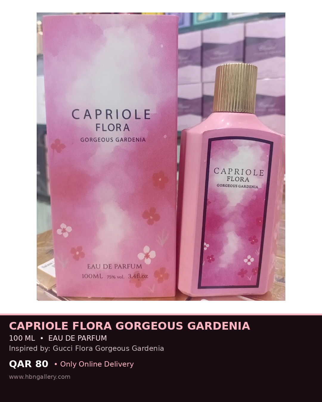 Capriole Flora Gorgeous gardinia  100ml