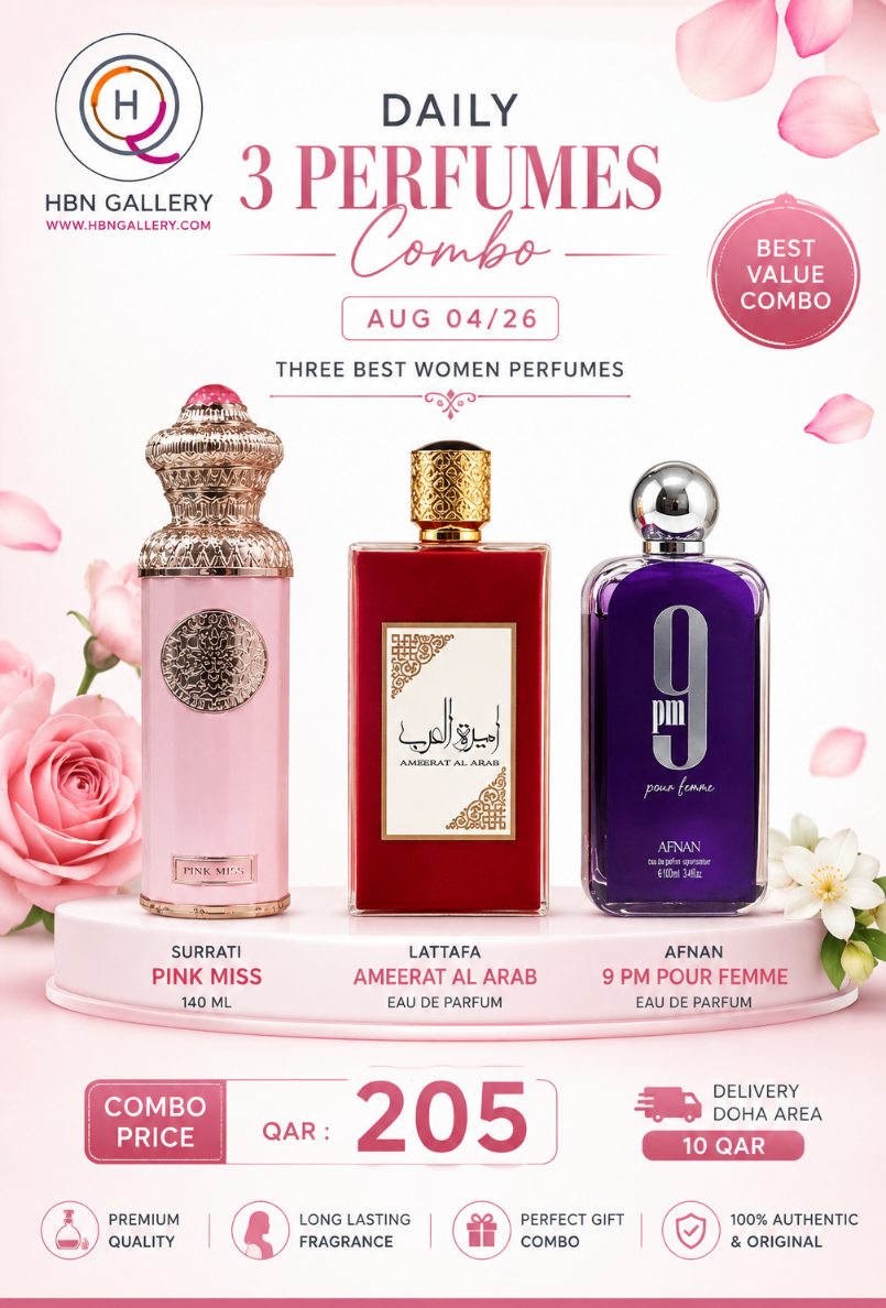 Daily 3 perfume combo aug 04/26