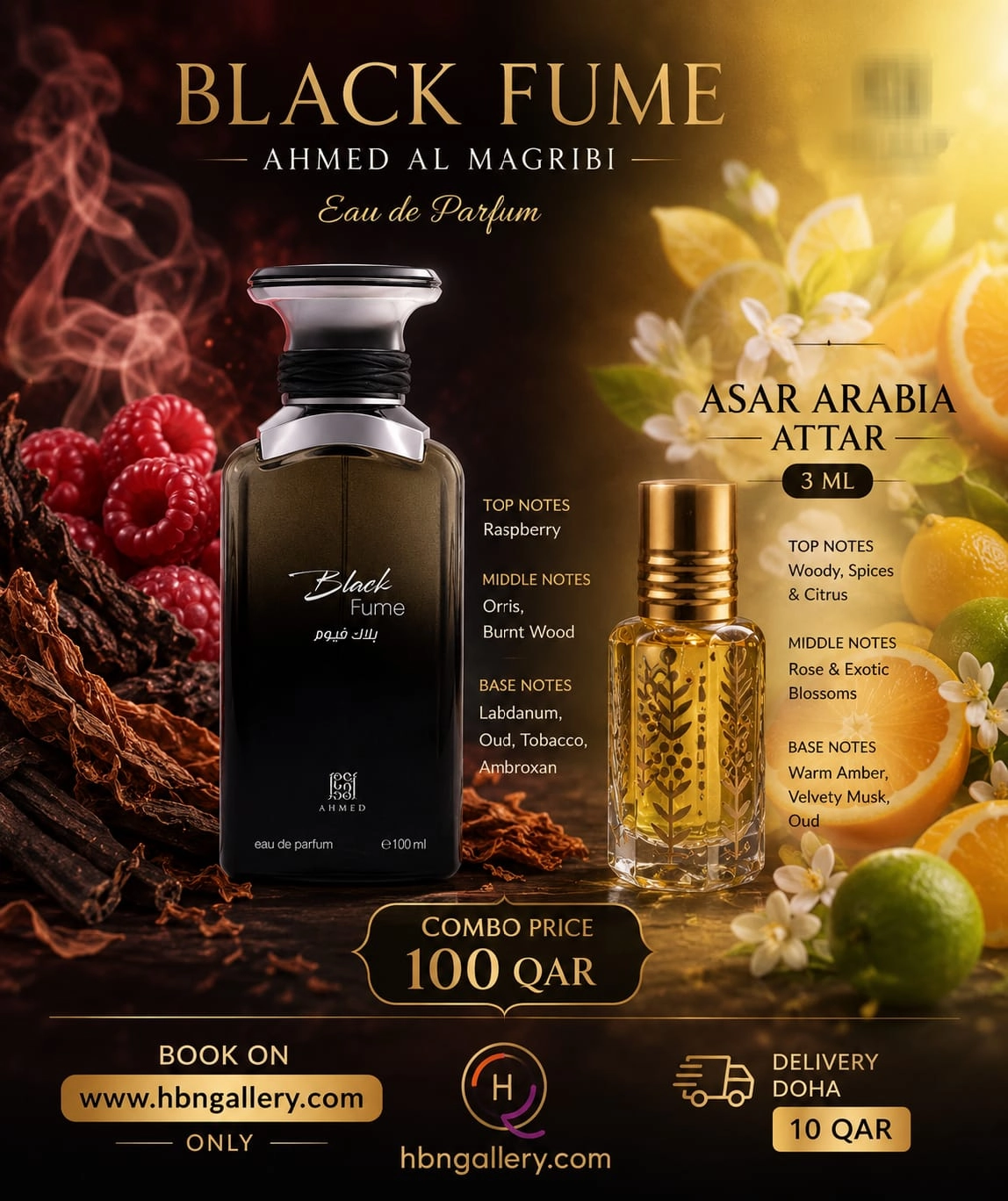 Black fume Ahmed Al megribi
