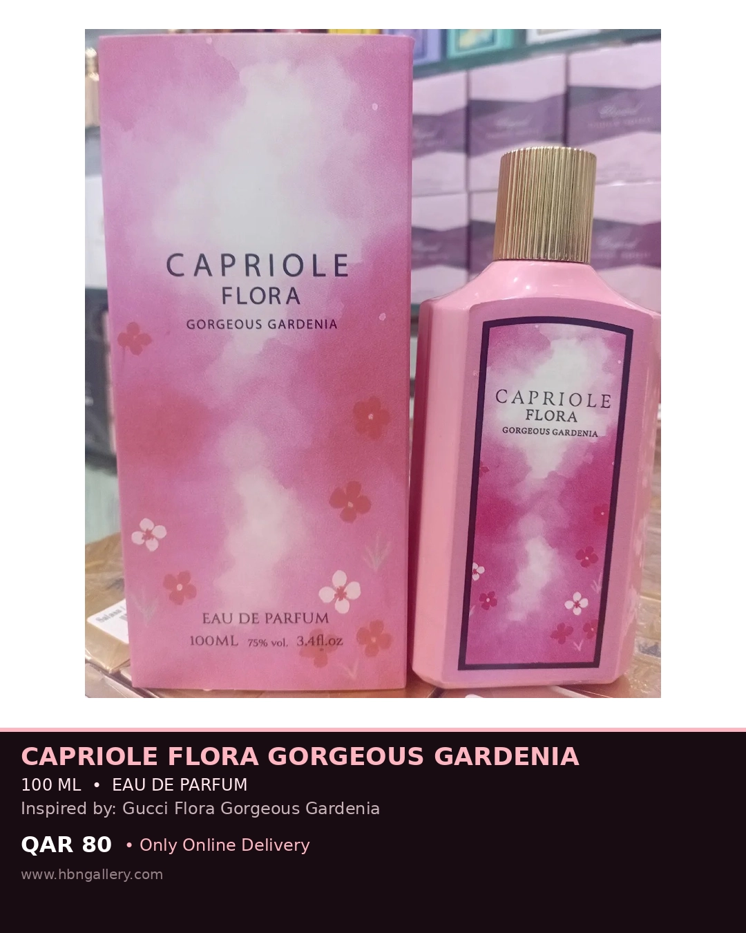 Capriole Flora Gorgeous gardinia  100ml