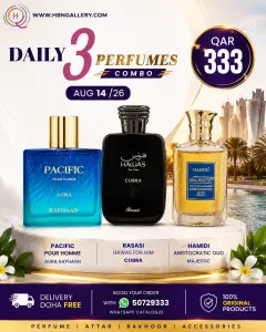Daily 3 perfume combo aug 14/26