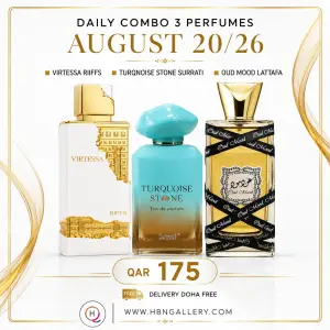 Daily combo 3 Perfumes Aug 20/26